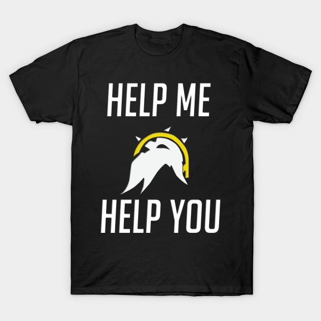 Help Me, Help You T-Shirt by MadTees